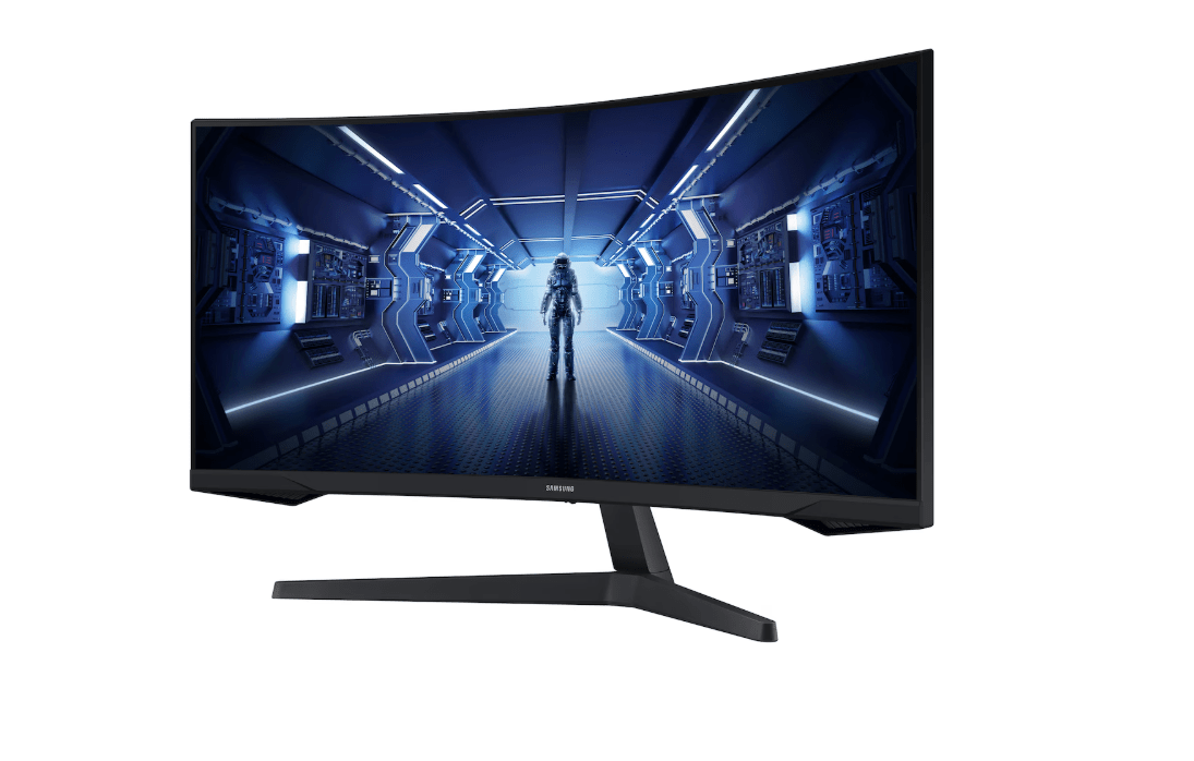 Samsung Odyssey 34" Curved Gaming Monitor – UWQHD