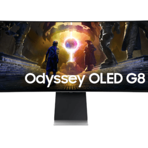 Samsung Odyssey G8 34" Curved OLED Gaming Monitor – Ultra-Wide QHD